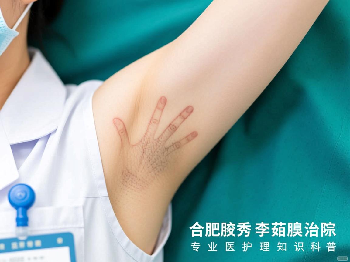 合肥腋秀医院李茹解析腋臭治疗，专业医疗护理知识科普