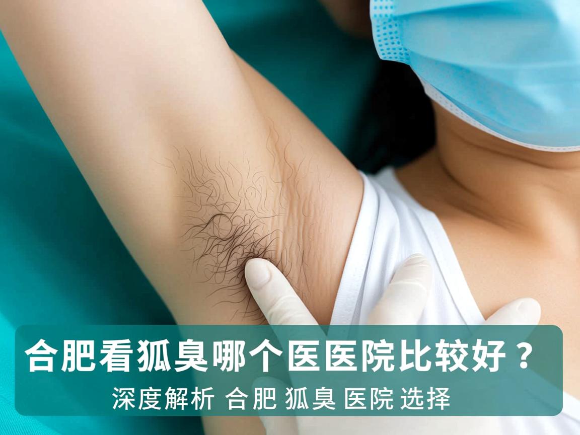 合肥看狐臭哪个医院比较好？深度解析合肥狐臭医院选择