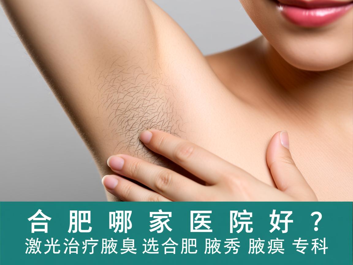 合肥哪家医院好？激光治疗腋臭选合肥腋秀腋臭专科