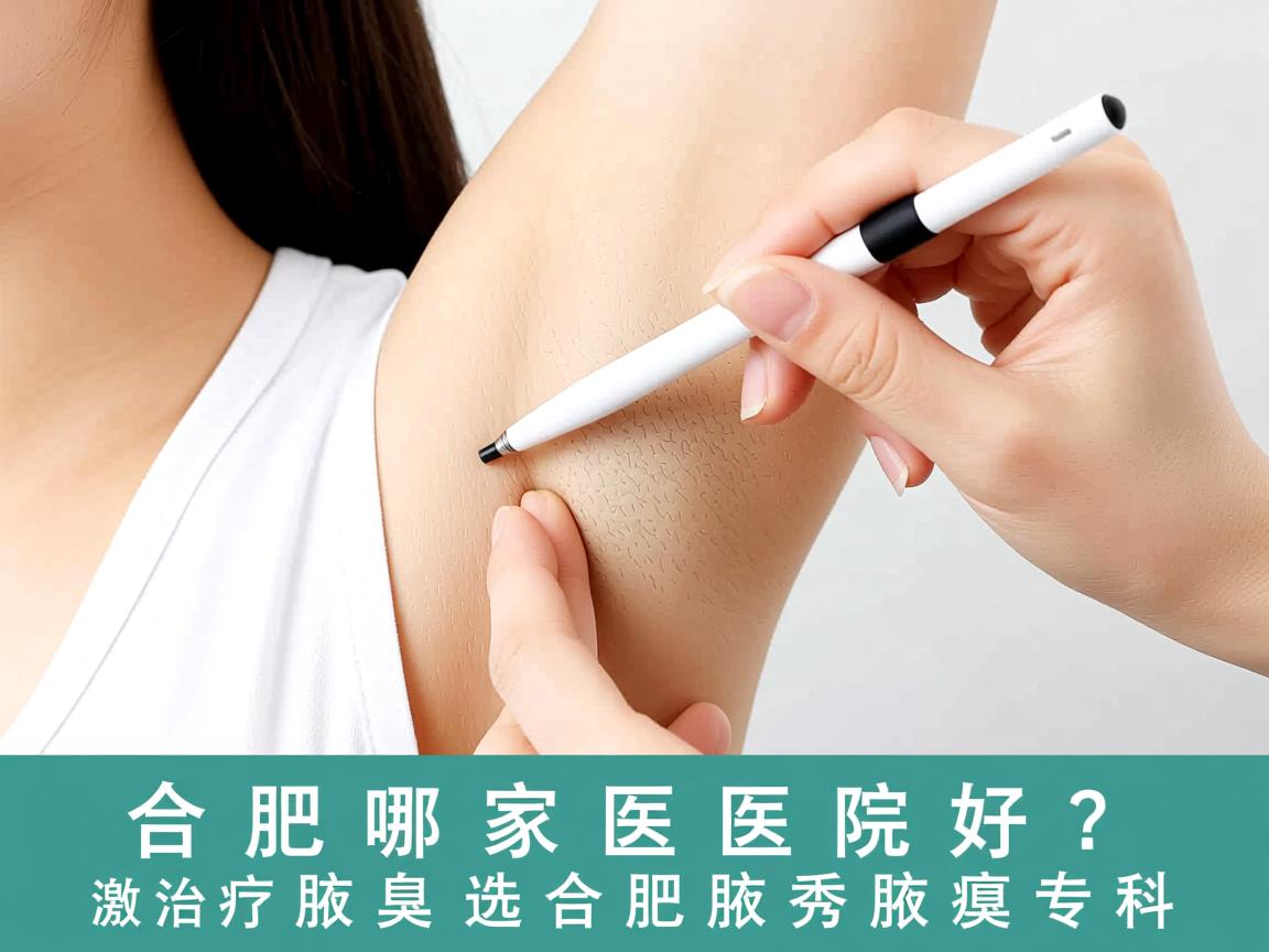 合肥哪家医院好？激光治疗腋臭选合肥腋秀腋臭专科