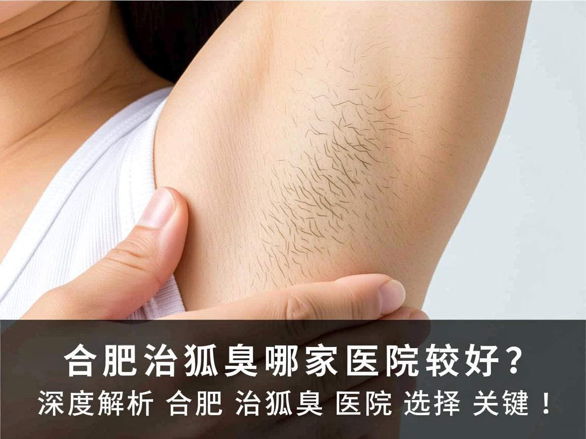 合肥治狐臭哪家医院较好？深度解析合肥治狐臭医院的选择关键！