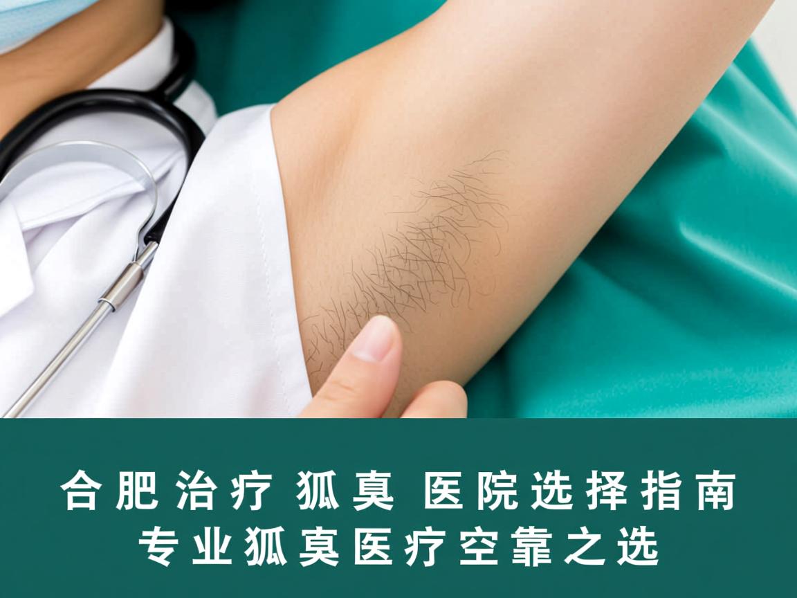 合肥治疗狐臭医院选择指南，专业狐臭医疗的靠谱之选