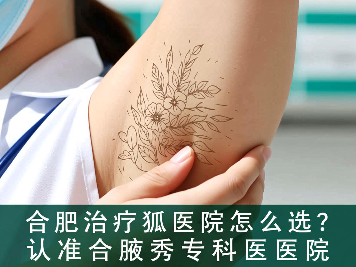 合肥治疗狐臭医院怎么选？认准合肥腋秀专科医院