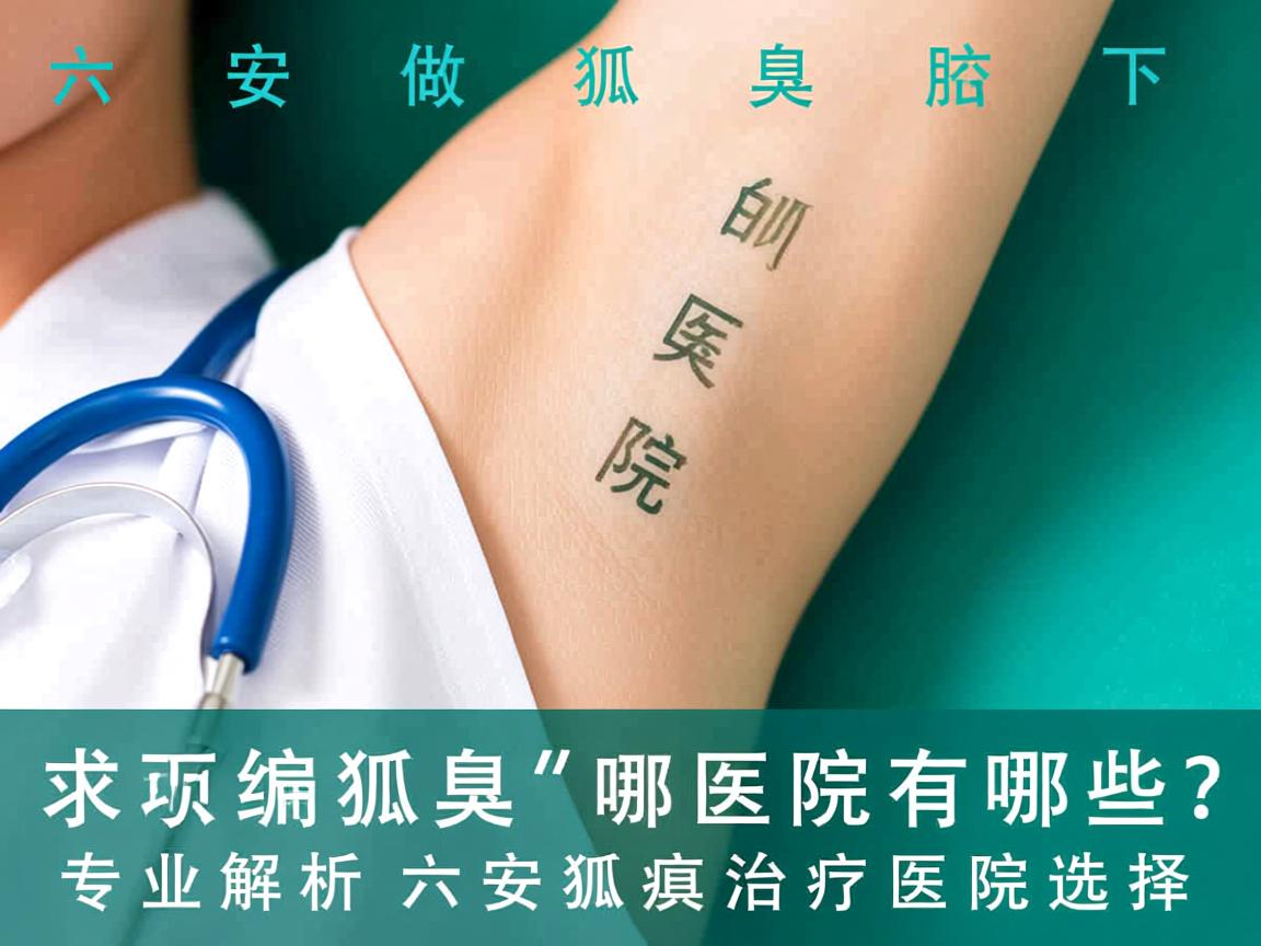 六安做狐臭腋下狐臭的医院有哪些?专业解析六安狐臭治疗医院选择 六安做狐臭腋下狐臭的医院有哪些?专业解析六安狐臭治疗医院选择