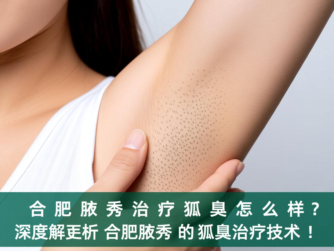 合肥腋秀治疗狐臭怎么样？深度解析合肥腋秀的狐臭治疗技术！