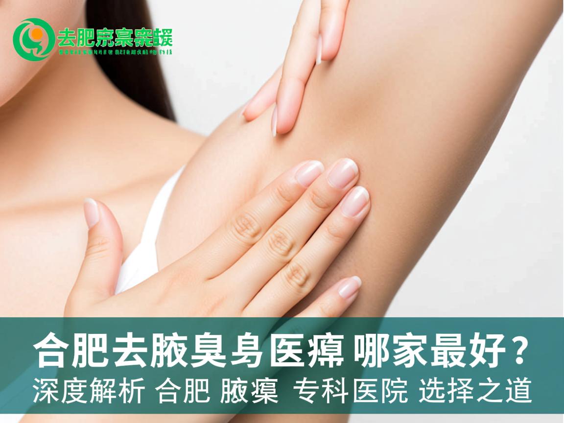 合肥去腋臭医院哪家最好？深度解析合肥腋臭专科医院的选择之道
