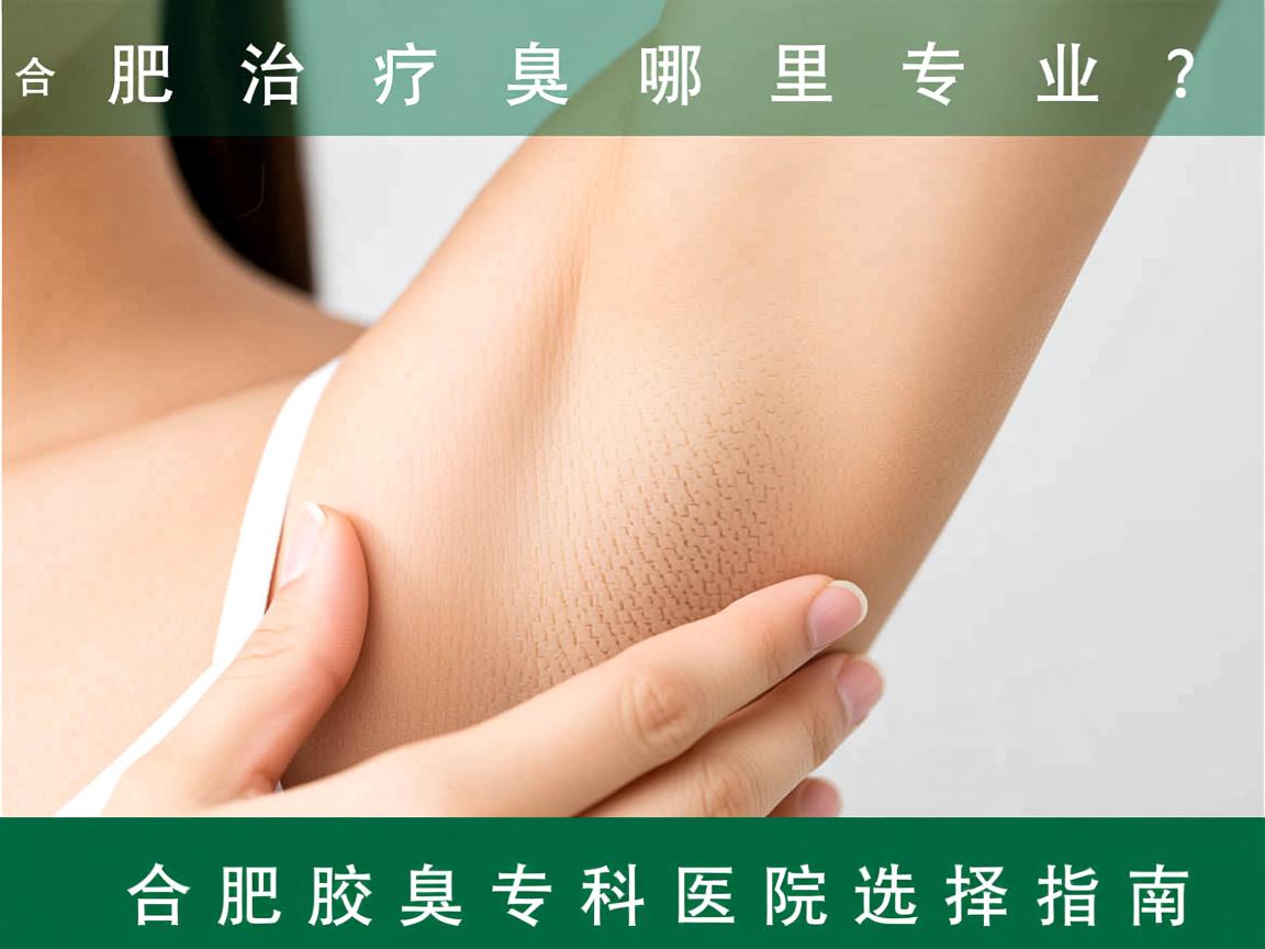 合肥治疗腋臭哪里专业？合肥腋臭专科医院选择指南