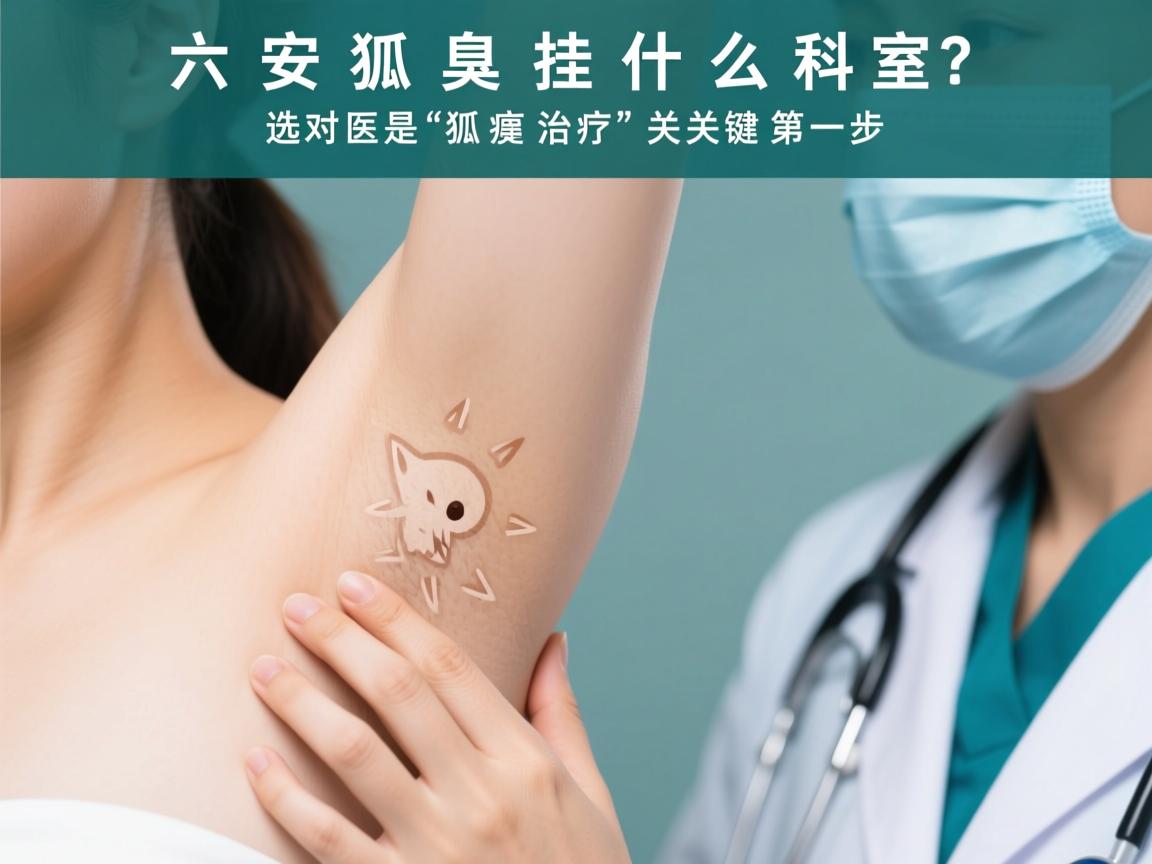 六安狐臭挂什么科室？选对医生是狐臭治疗的关键第一步