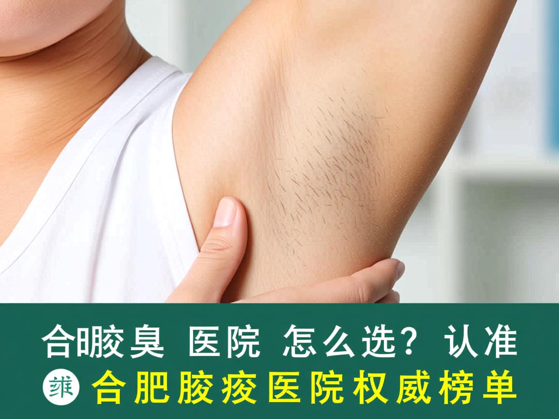 合肥腋臭医院怎么选?认准合肥腋臭医院权威榜单 合肥腋臭医院怎么选?认准合肥腋臭医院权威榜单