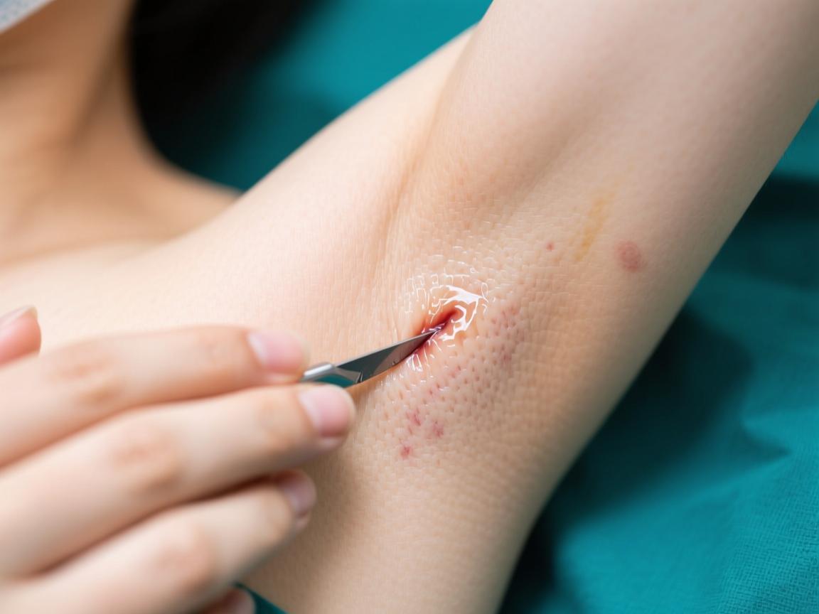 小切口潜行汗腺清除术，专业解析腋臭治疗的小切口技术