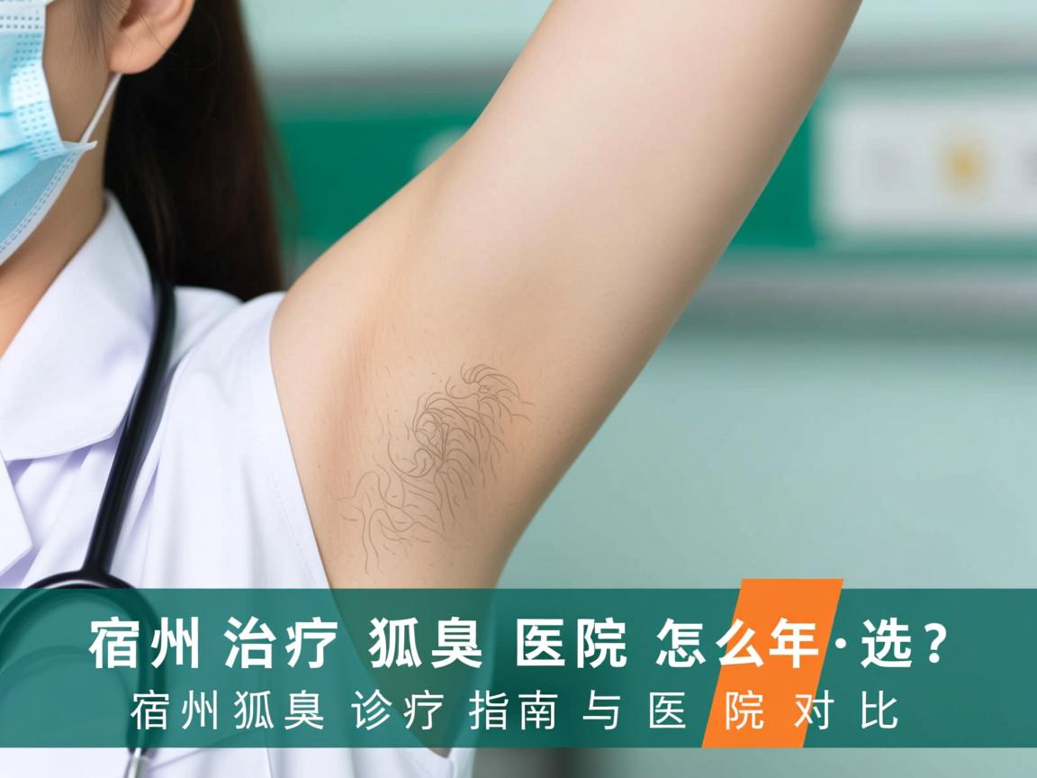 宿州治疗狐臭医院怎么选?宿州狐臭诊疗指南与医院对比 宿州治疗狐臭医院怎么选?宿州狐臭诊疗指南与医院对比