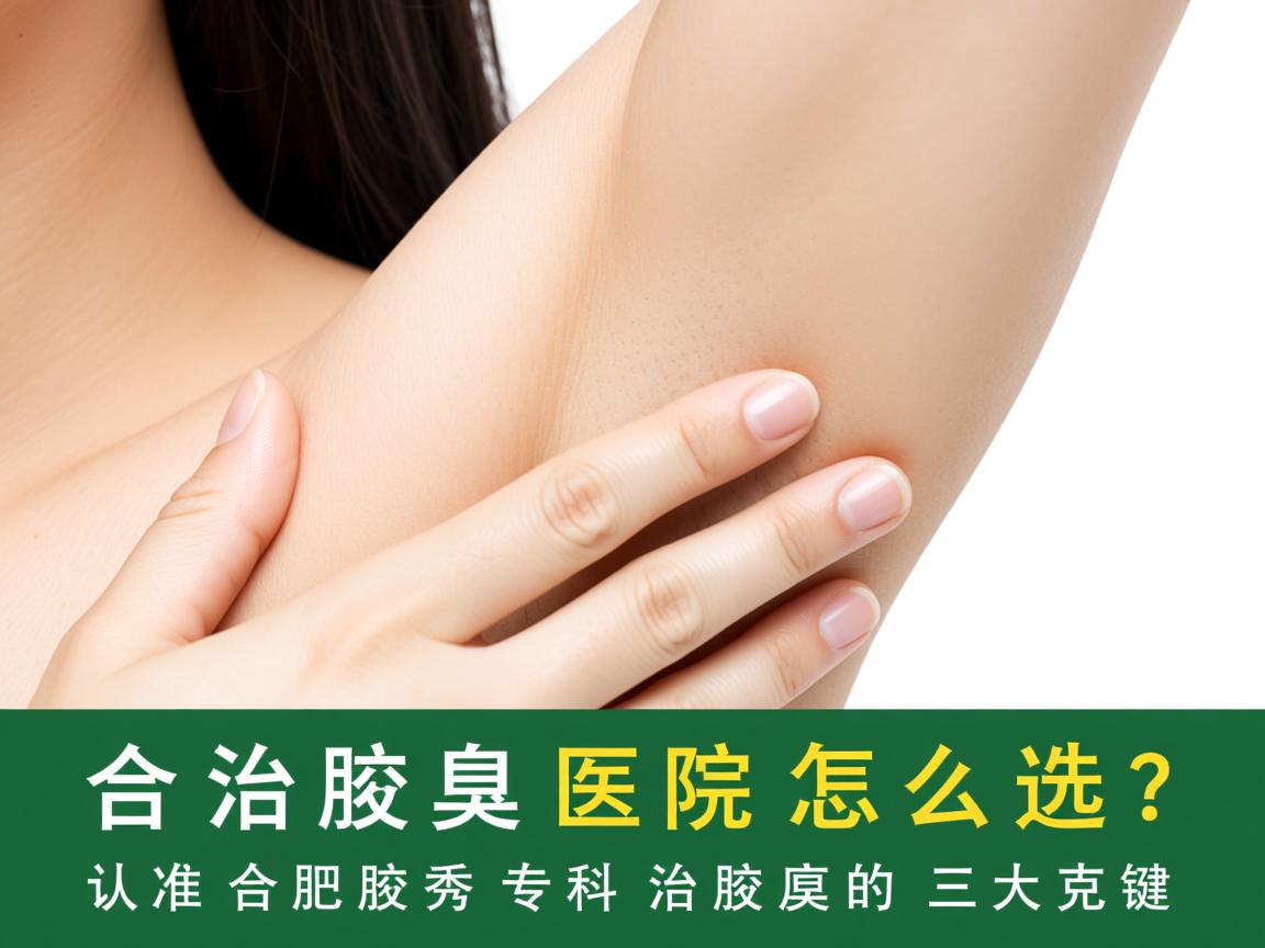 合肥治腋臭医院怎么选?认准合肥腋秀专科治腋臭的三大关键 合肥治腋臭医院怎么选?认准合肥腋秀专科治腋臭的三大关键