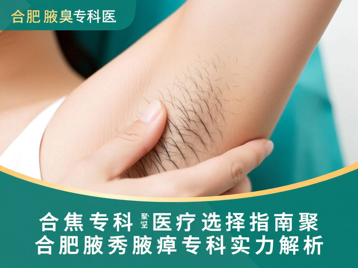 合肥腋臭专科医院选择指南,聚焦合肥腋秀腋臭专科实力解析 合肥腋臭专科医院选择指南,聚焦合肥腋秀腋臭专科实力解析