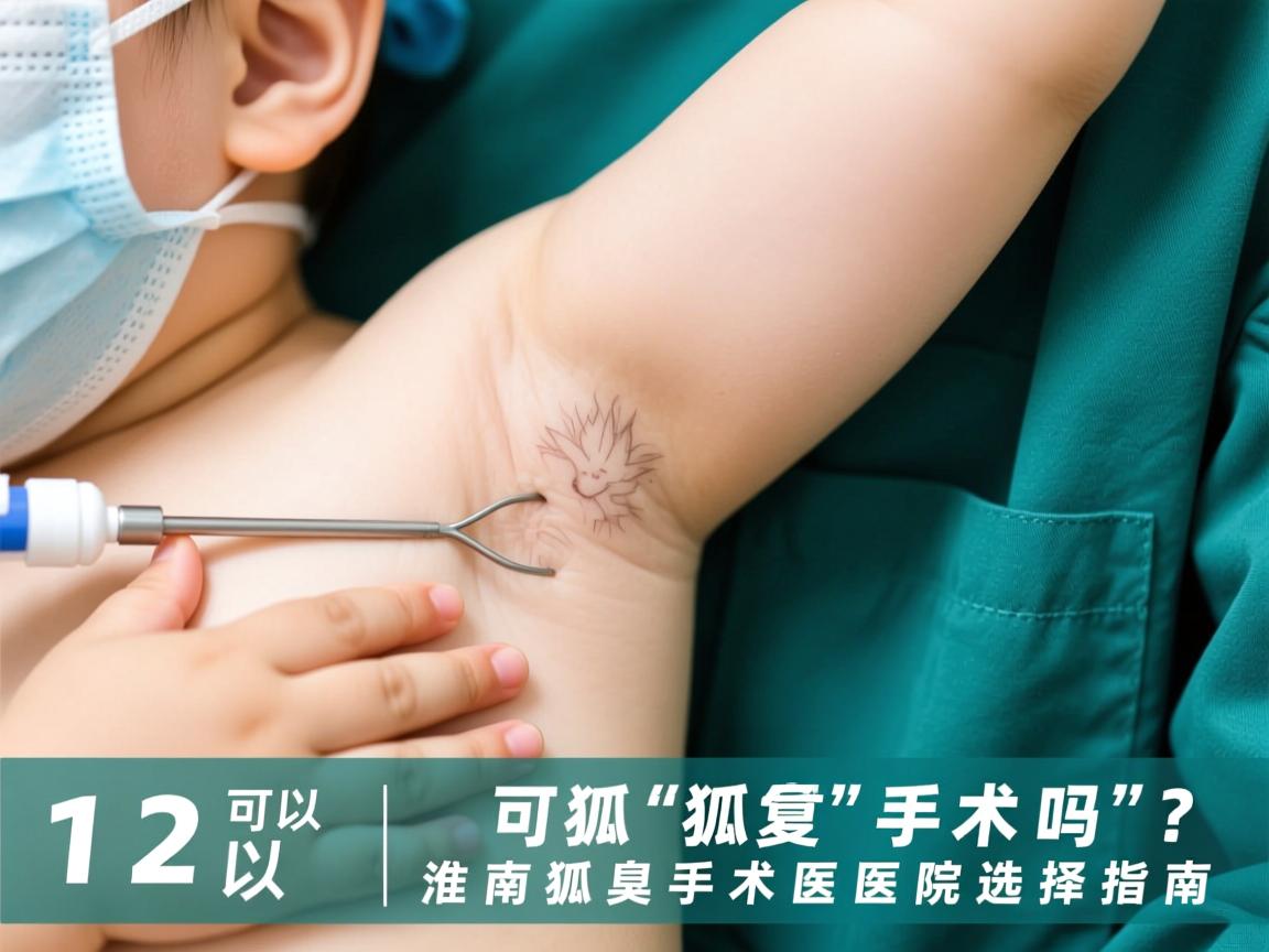 12岁可以狐臭手术吗?淮南狐臭手术医院选择指南 12岁可以狐臭手术吗?淮南狐臭手术医院选择指南