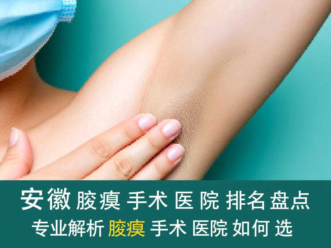 安徽腋臭手术医院排名盘点,专业解析腋臭手术医院如何选 安徽腋臭手术医院排名盘点,专业解析腋臭手术医院如何选