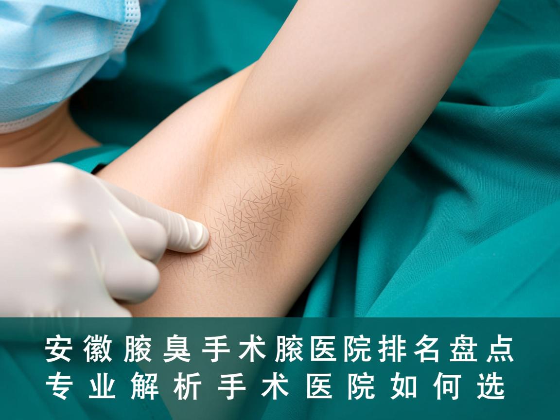 安徽腋臭手术医院排名盘点,专业解析腋臭手术医院如何选 安徽腋臭手术医院排名盘点,专业解析腋臭手术医院如何选
