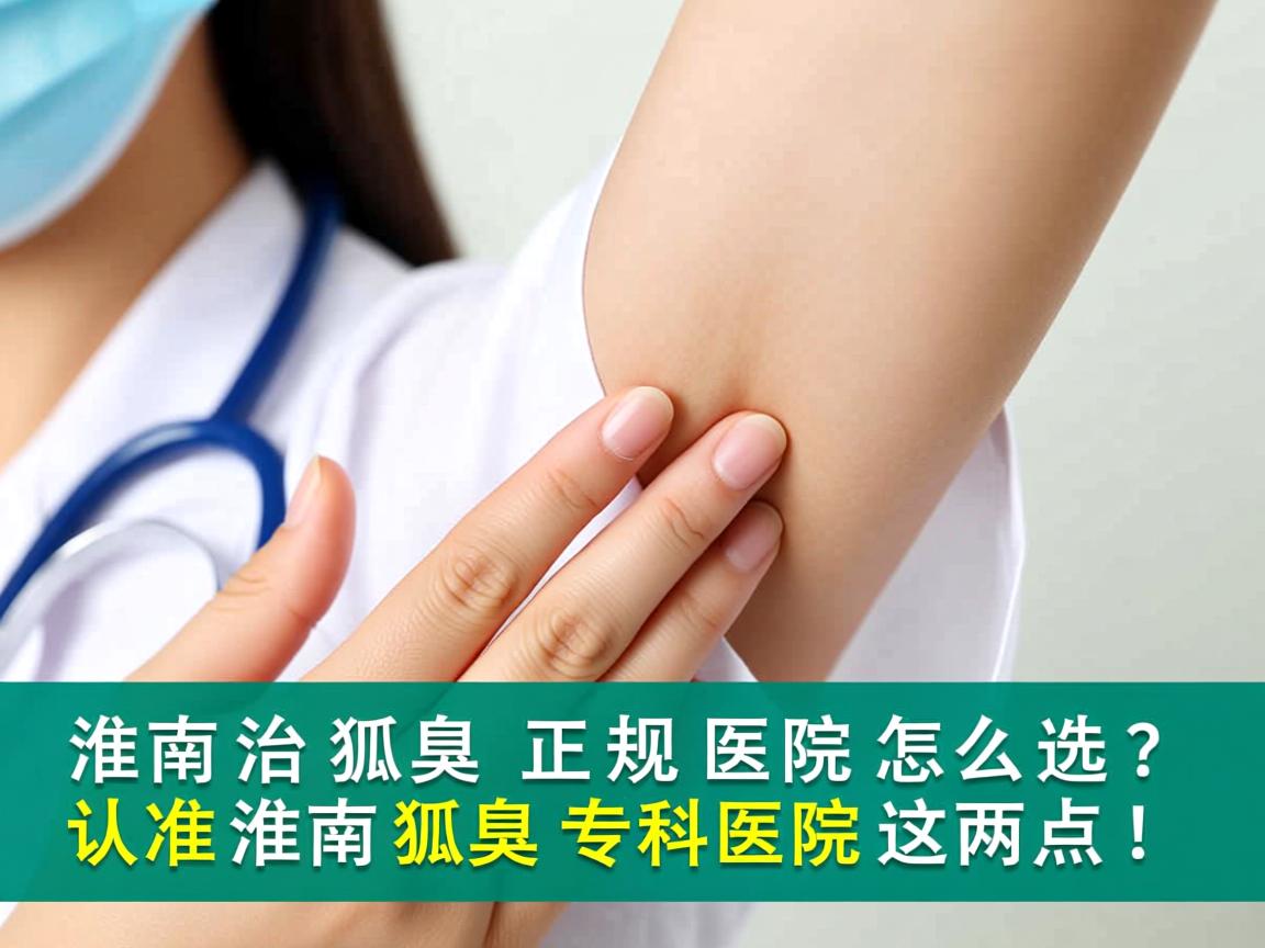 淮南治狐臭正规医院怎么选?认准淮南狐臭专科医院这两点! 淮南治狐臭正规医院怎么选?认准淮南狐臭专科医院这两点!