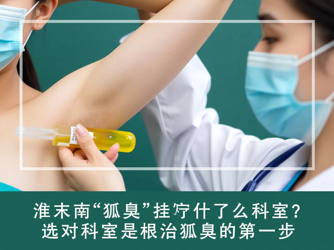 淮南狐臭挂什么科室?选对科室是根治狐臭的第一步 淮南狐臭挂什么科室?选对科室是根治狐臭的第一步