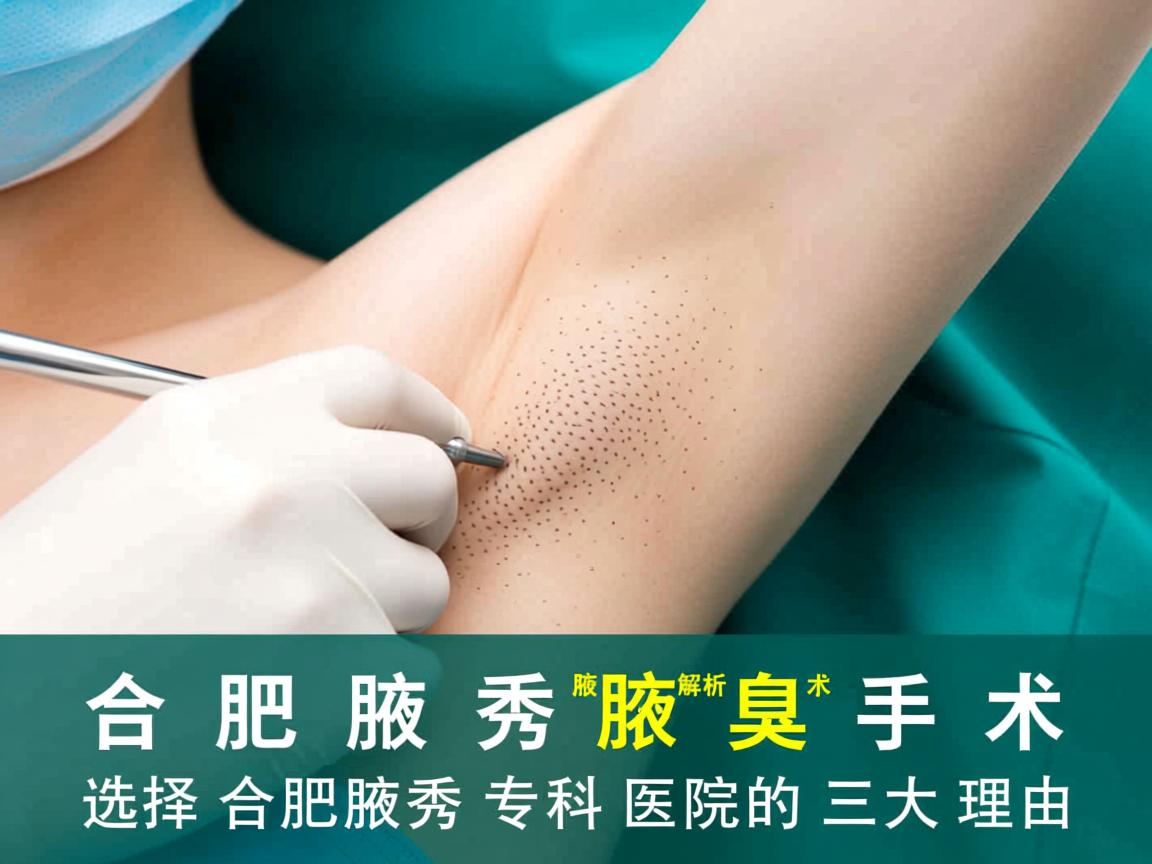 合肥腋秀解析腋臭手术,选择合肥腋秀专科医院的三大理由 合肥腋秀解析腋臭手术,选择合肥腋秀专科医院的三大理由