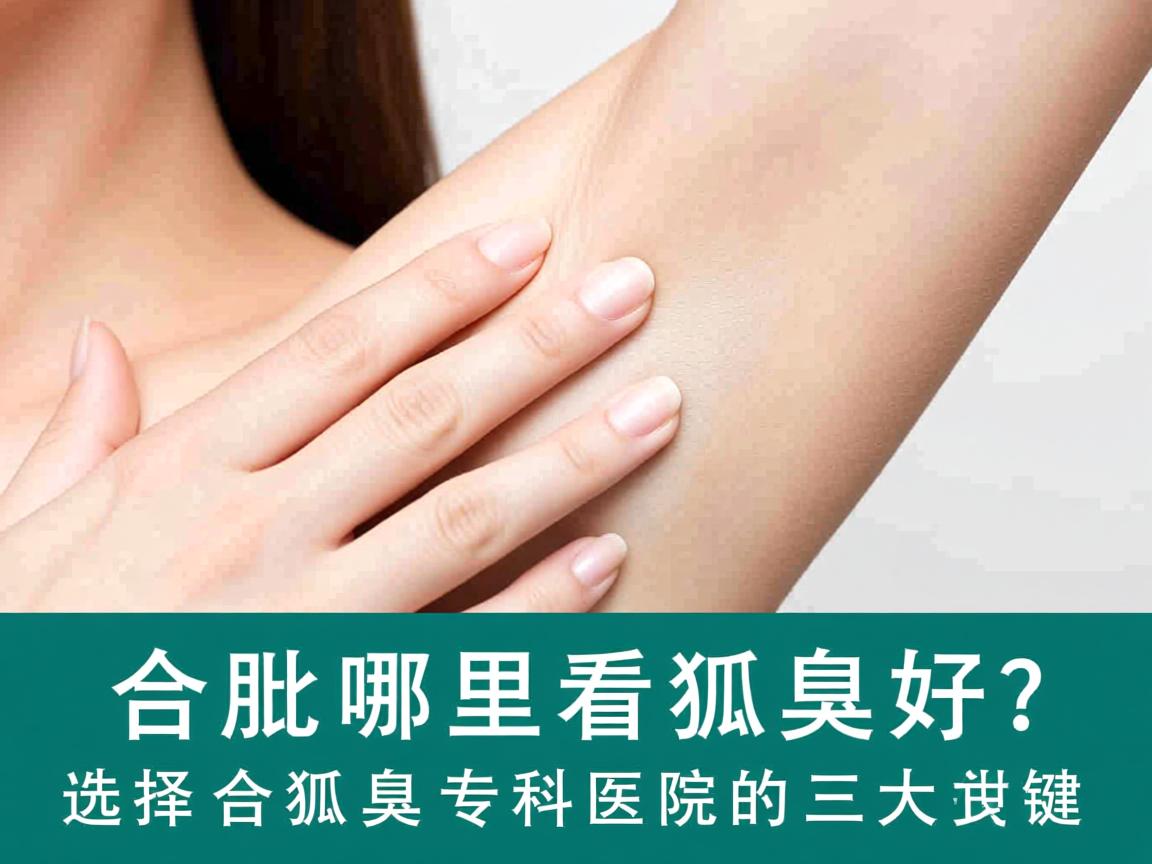 合肥哪里看狐臭好?选择合肥狐臭专科医院的三大关键 合肥哪里看狐臭好?选择合肥狐臭专科医院的三大关键