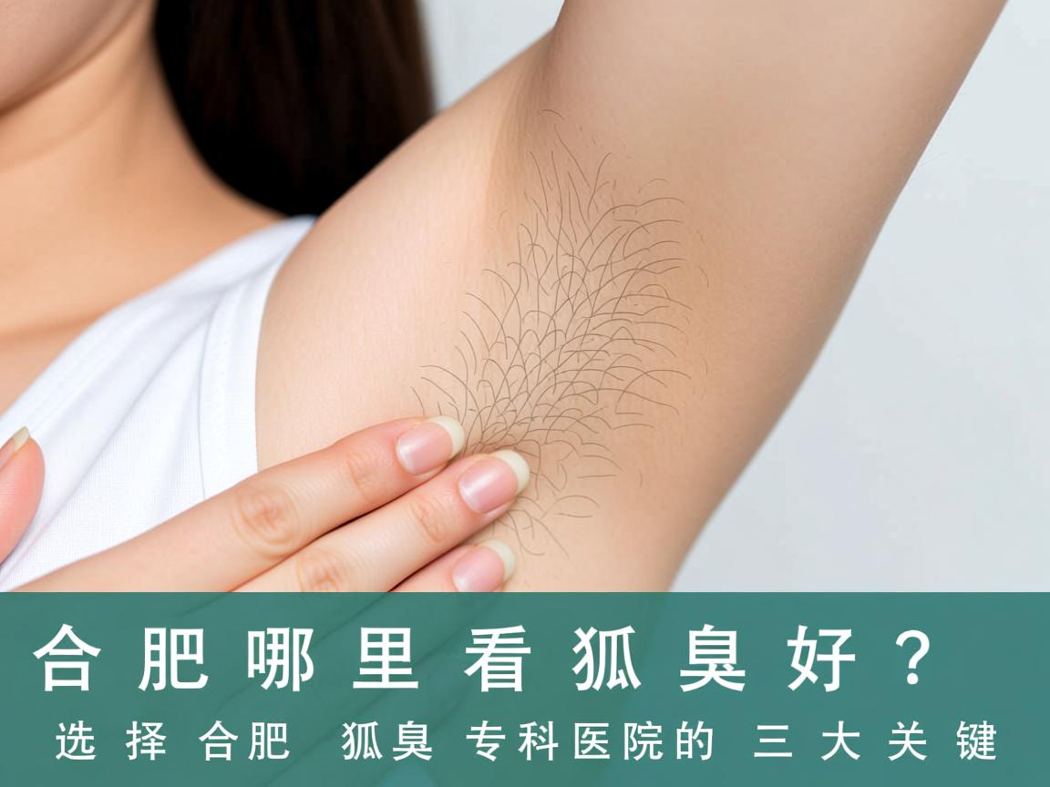 合肥哪里看狐臭好?选择合肥狐臭专科医院的三大关键 合肥哪里看狐臭好?选择合肥狐臭专科医院的三大关键