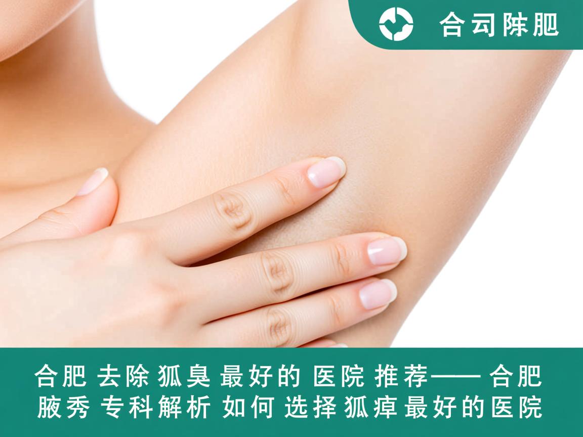 合肥去除狐臭最好的医院推荐—合肥腋秀专科解析如何选择狐臭最好的医院