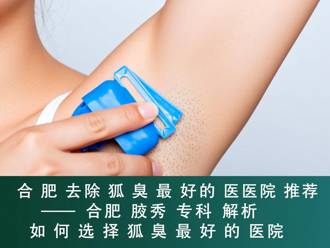 合肥去除狐臭最好的医院推荐—合肥腋秀专科解析如何选择狐臭最好的医院