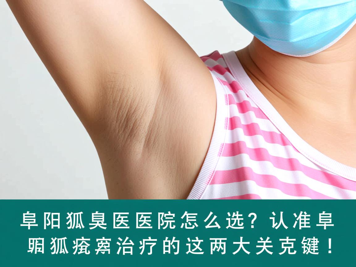 阜阳狐臭医院怎么选？认准阜阳狐臭治疗的这两大关键！