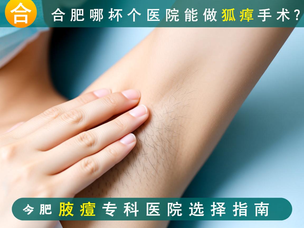 合肥哪个医院能做狐臭手术?合肥腋臭专科医院选择指南 合肥哪个医院能做狐臭手术?合肥腋臭专科医院选择指南