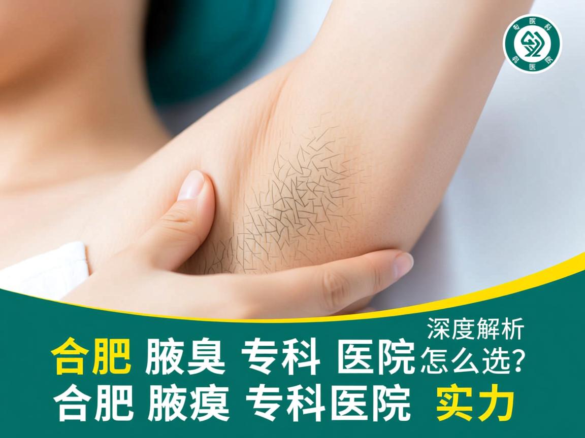 合肥腋臭专科医院怎么选?深度解析合肥腋臭专科医院实力 合肥腋臭专科医院怎么选?深度解析合肥腋臭专科医院实力