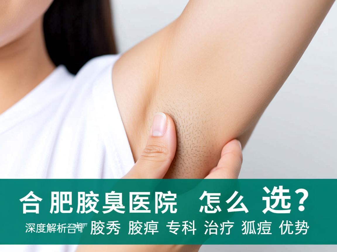 合肥腋臭医院怎么选?深度解析合肥腋秀腋臭专科治疗狐臭的优势 合肥腋臭医院怎么选?深度解析合肥腋秀腋臭专科治疗狐臭的优势