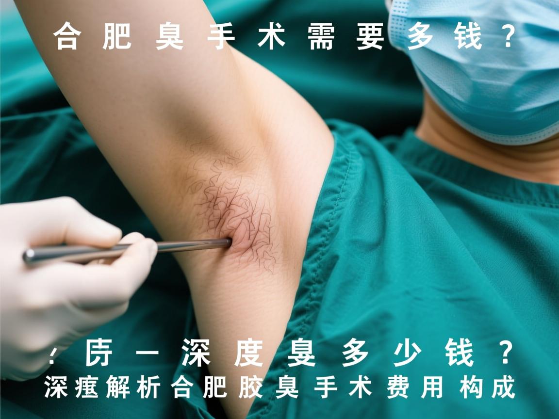合肥腋臭手术需要多少钱?深度解析合肥腋臭手术费用构成 合肥腋臭手术需要多少钱?深度解析合肥腋臭手术费用构成