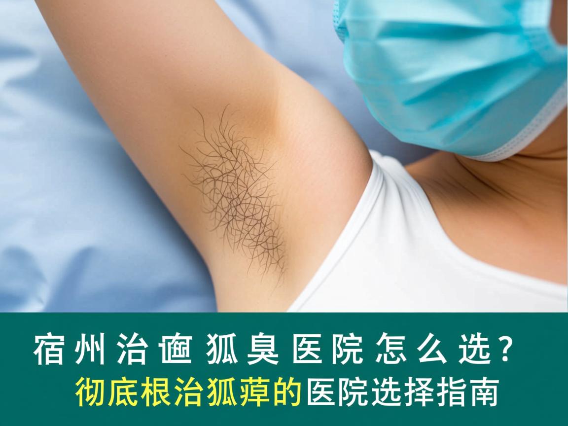 宿州治狐臭医院怎么选?彻底根治狐臭的医院选择指南 宿州治狐臭医院怎么选?彻底根治狐臭的医院选择指南