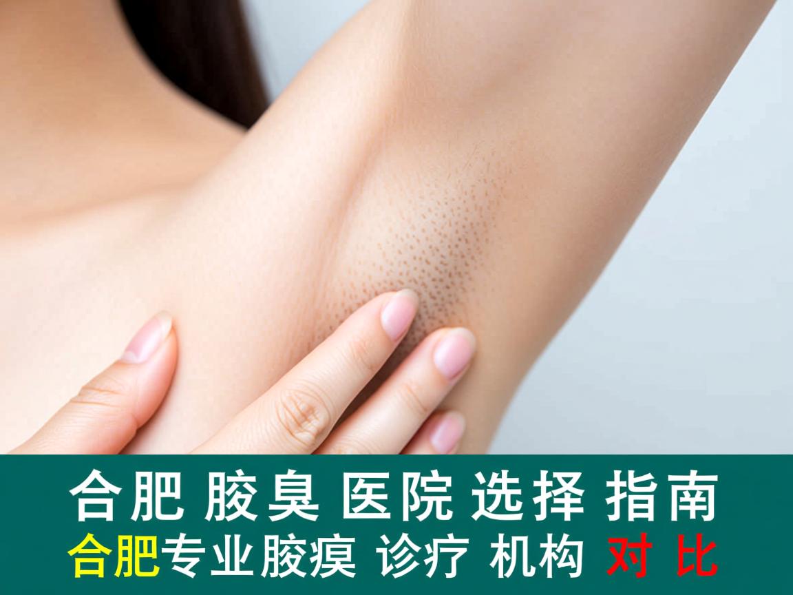 合肥腋臭医院选择指南,合肥专业腋臭诊疗机构对比 合肥腋臭医院选择指南,合肥专业腋臭诊疗机构对比
