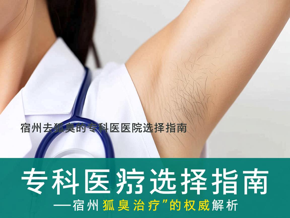宿州去狐臭的专科医院选择指南—宿州狐臭治疗的权威解析 宿州去狐臭的专科医院选择指南—宿州狐臭治疗的权威解析
