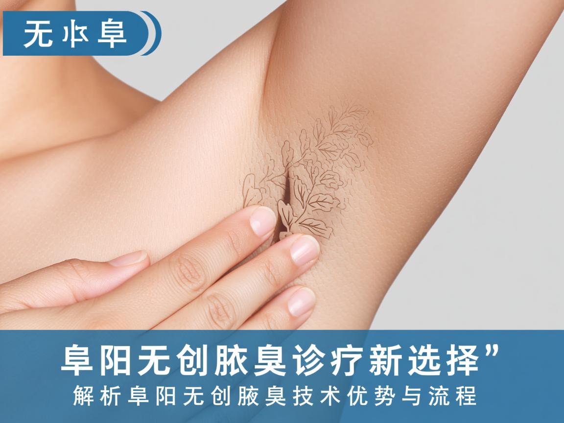阜阳无创腋臭诊疗新选择，解析阜阳无创腋臭技术优势与流程