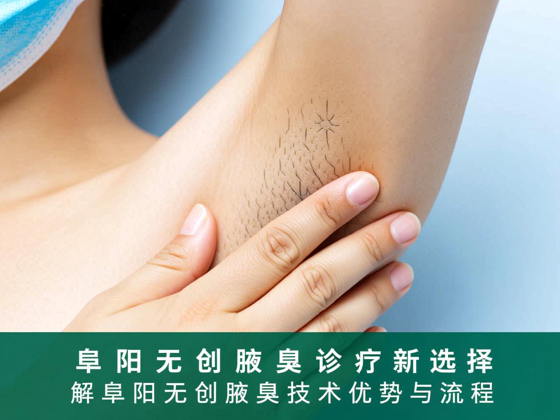 阜阳无创腋臭诊疗新选择，解析阜阳无创腋臭技术优势与流程