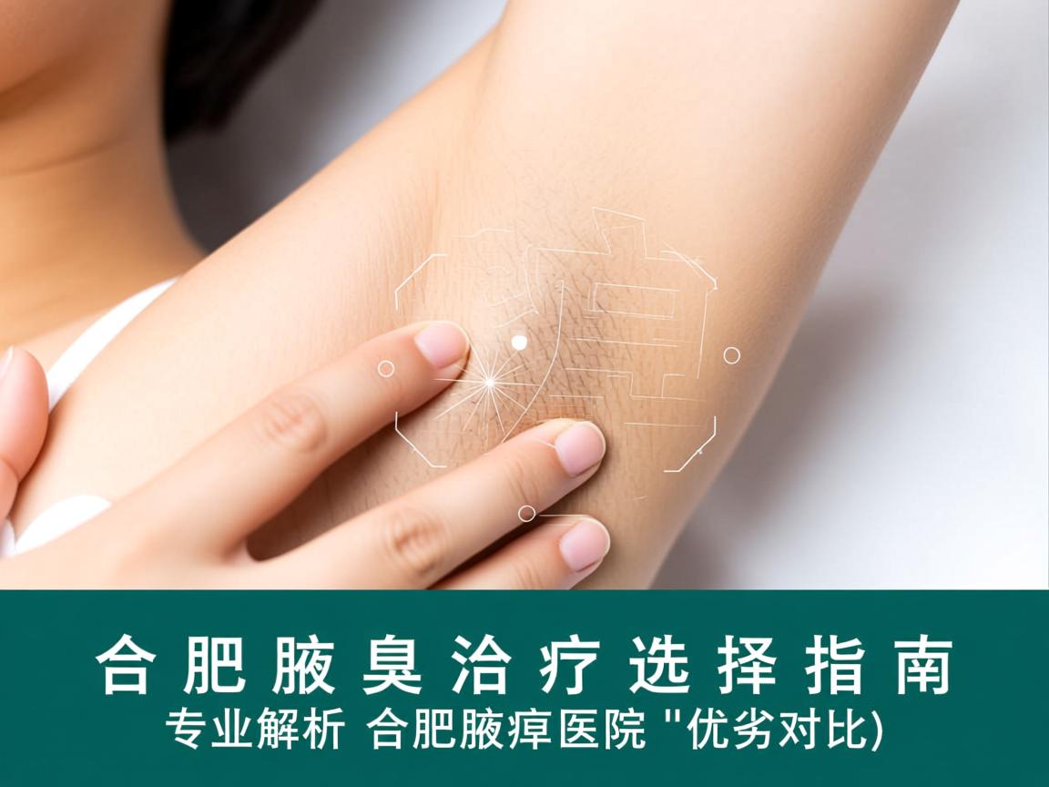 合肥腋臭治疗医院选择指南，专业解析合肥腋臭医院的优劣对比