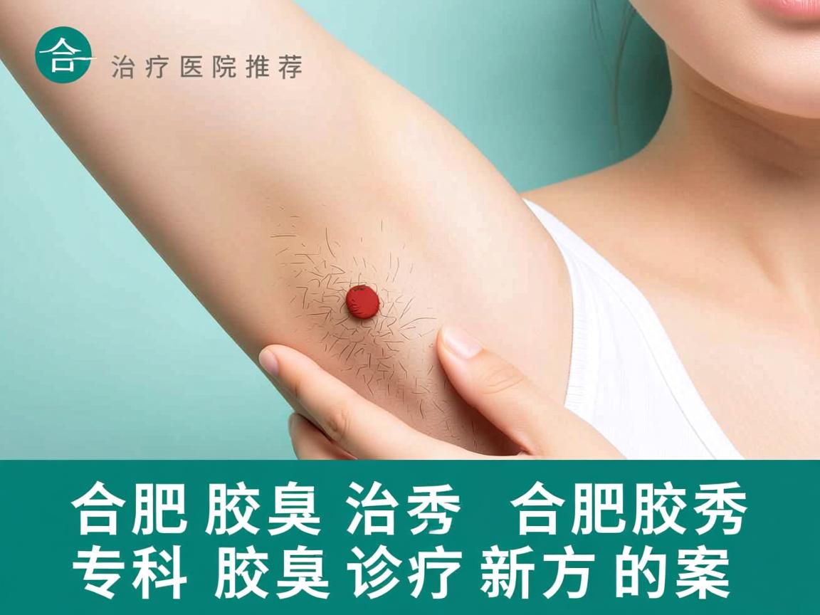 合肥腋臭治疗医院推荐，合肥腋秀专科的腋臭诊疗新方案