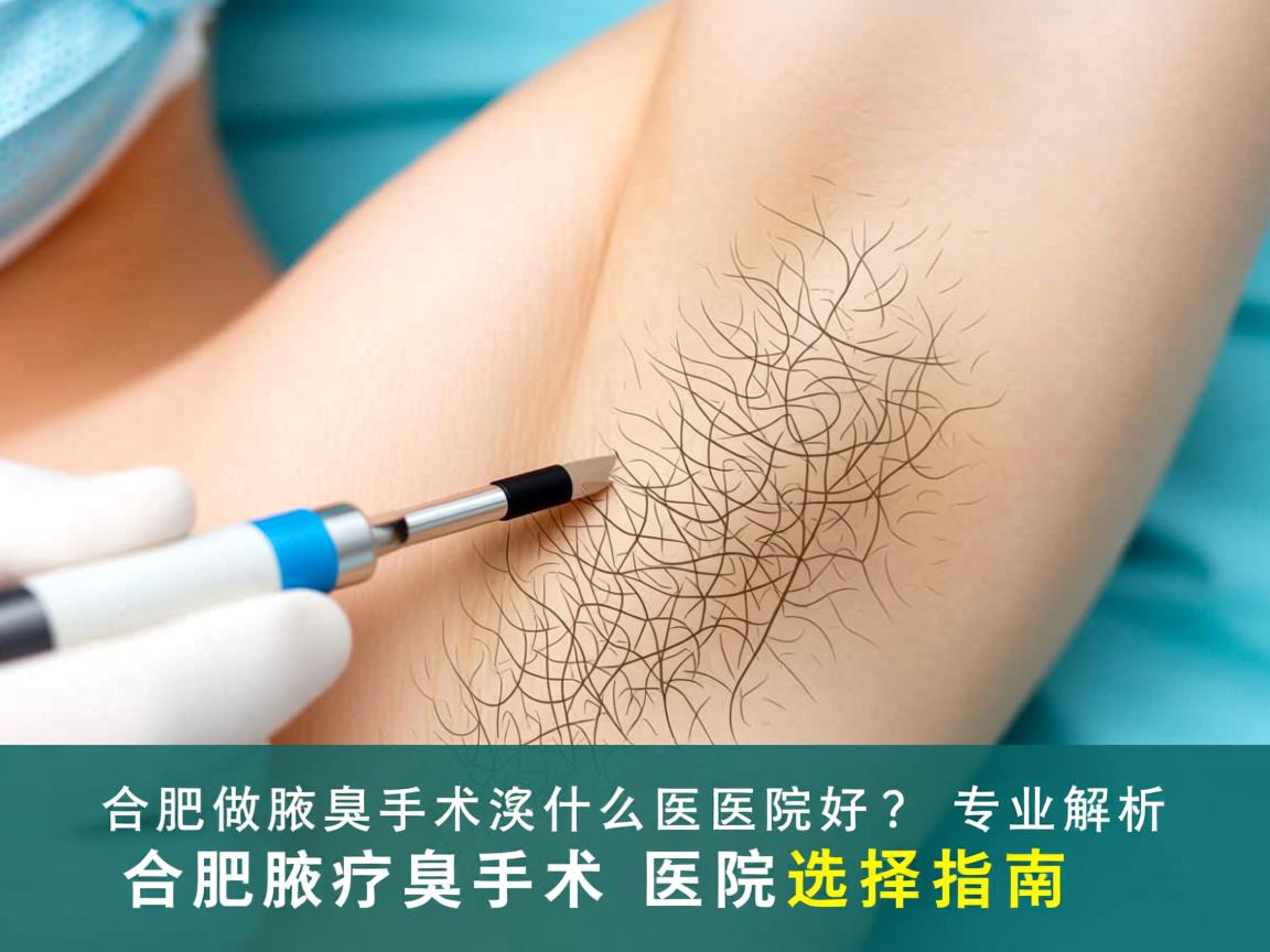合肥做腋臭手术什么医院好?专业解析合肥腋臭手术医院选择指南 合肥做腋臭手术什么医院好?专业解析合肥腋臭手术医院选择指南