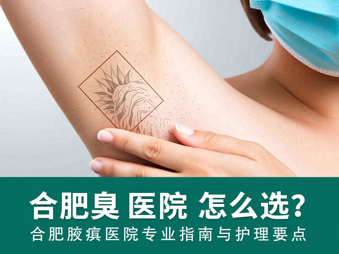合肥腋臭医院怎么选？合肥腋臭医院专业指南与护理要点