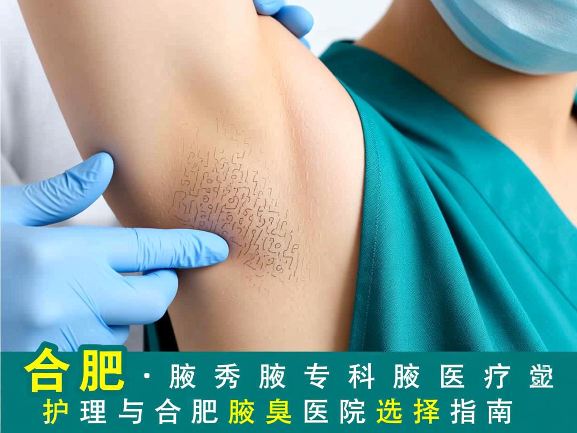 合肥腋秀腋臭专科，专业解析腋臭医疗护理与合肥腋臭医院选择指南