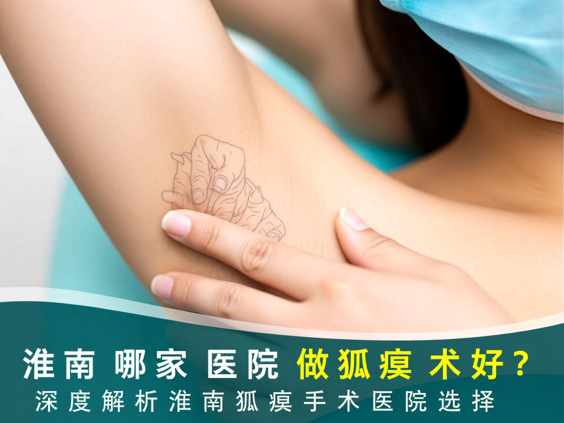 淮南哪家医院做狐臭术好？深度解析淮南狐臭手术医院选择