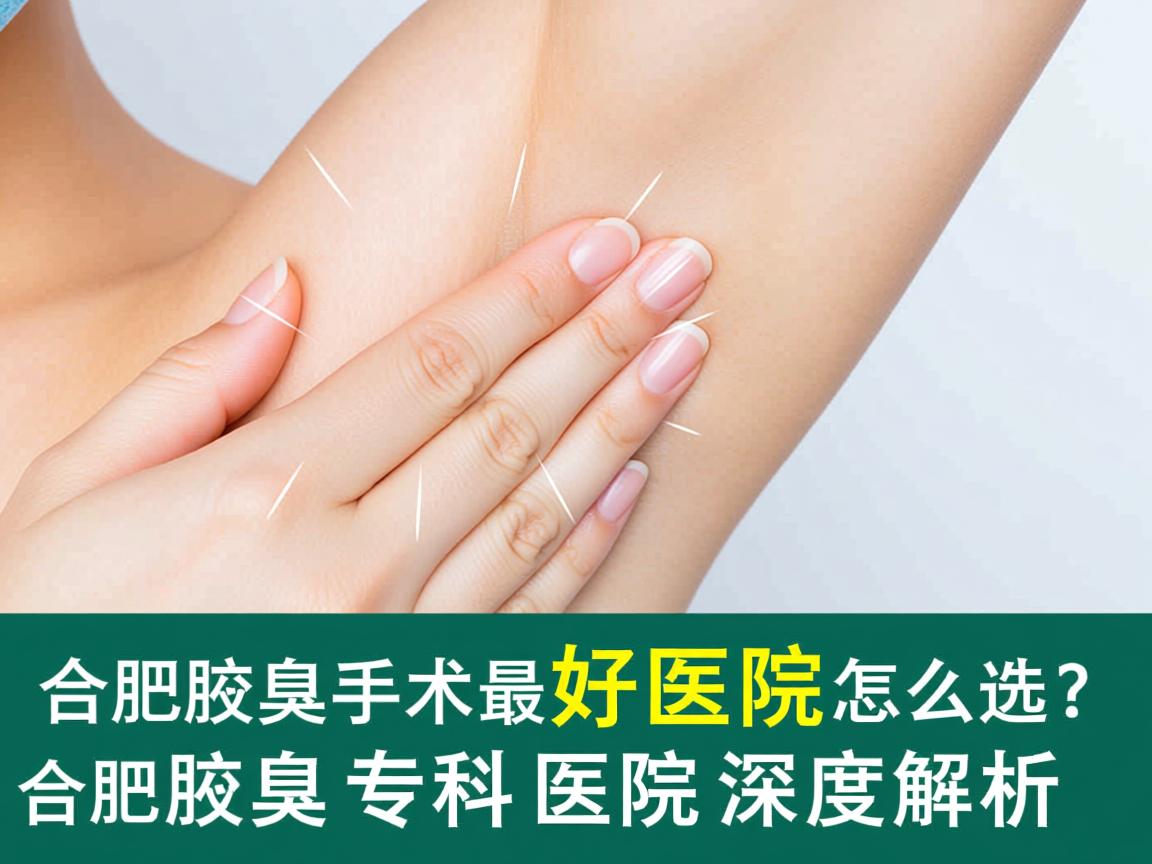 合肥腋臭手术最好医院怎么选?合肥腋臭专科医院深度解析 合肥腋臭手术最好医院怎么选?合肥腋臭专科医院深度解析