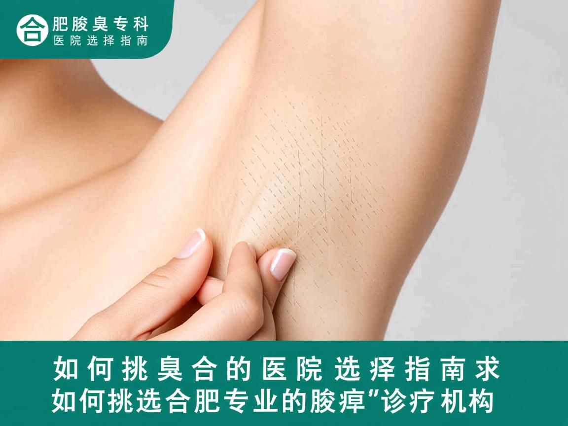 合肥腋臭专科医院选择指南,如何挑选合肥专业的腋臭诊疗机构 合肥腋臭专科医院选择指南,如何挑选合肥专业的腋臭诊疗机构