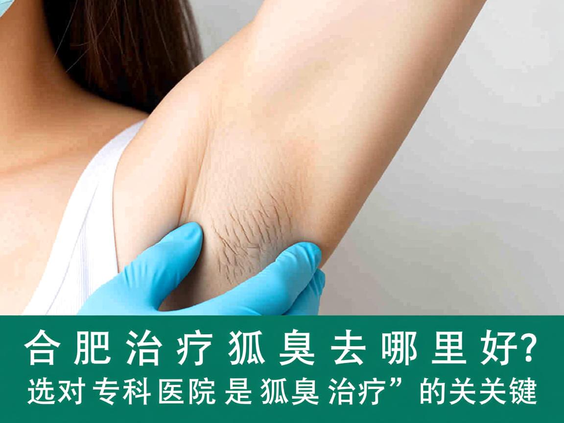 合肥治疗狐臭去哪里好?选对专科医院是狐臭治疗的关键 合肥治疗狐臭去哪里好?选对专科医院是狐臭治疗的关键