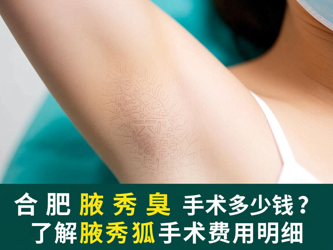 合肥腋秀腋臭手术多少钱?了解腋秀狐臭手术费用明细 合肥腋秀腋臭手术多少钱?了解腋秀狐臭手术费用明细