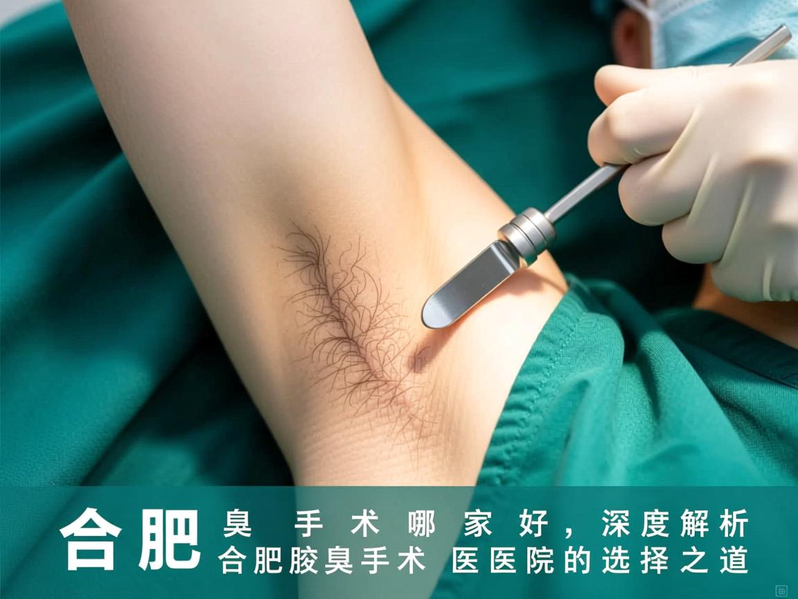 合肥腋臭手术哪家好,深度解析合肥腋臭手术医院的选择之道 合肥腋臭手术哪家好,深度解析合肥腋臭手术医院的选择之道