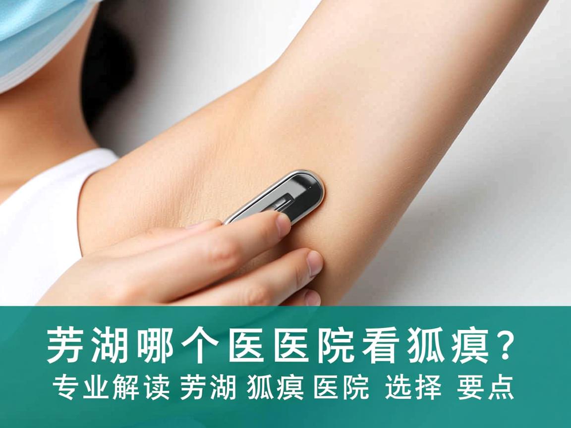 芜湖哪个医院看狐臭？专业解读芜湖狐臭医院选择要点