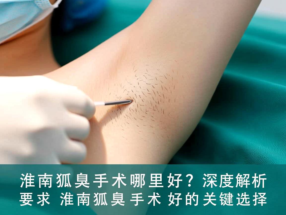 淮南狐臭手术哪里好?深度解析淮南狐臭手术好的关键选择 淮南狐臭手术哪里好?深度解析淮南狐臭手术好的关键选择
